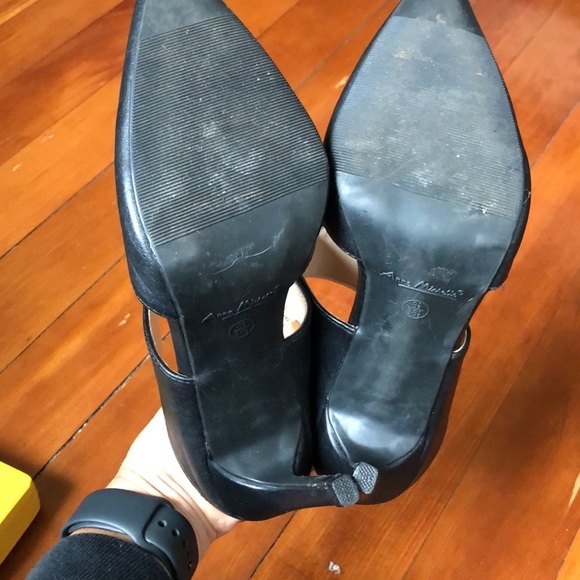 ANNE MICHELLE BLACK HEELS SIZE US 8.5 - Picture 11 of 11